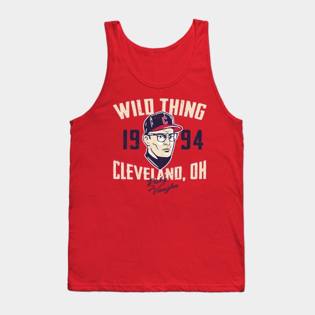 Wild Thing Cleveland, Ohio Tank Top by Alema Art